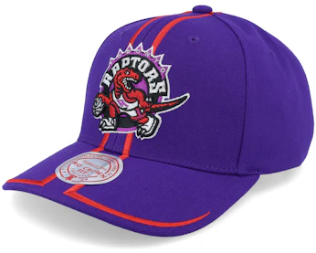 Toronto Raptors 98 Draft Hwc Purple Adjustable Mitchell Ness