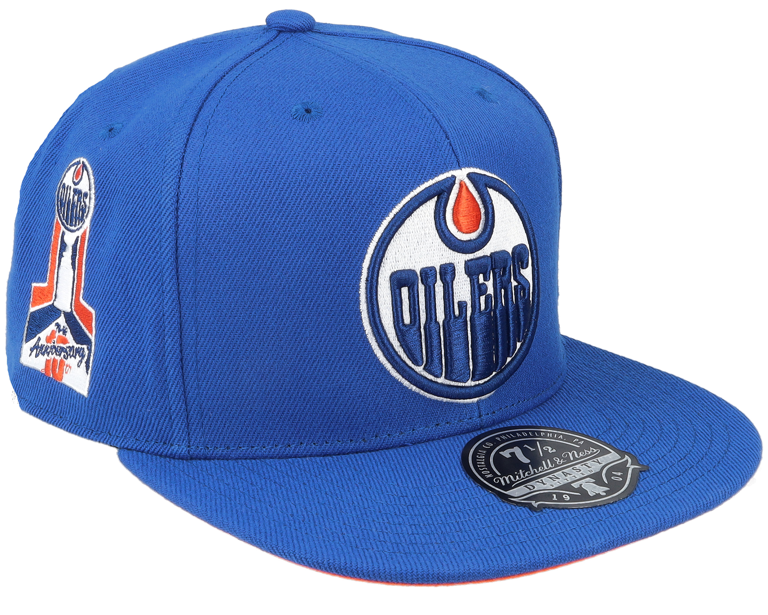 Edmonton Oilers Mitchell & Ness SOUL Snapback Hat - White