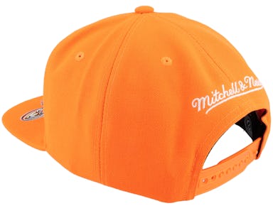 Anaheim Ducks Mitchell & Ness Vintage Hat Trick Snapback Hat - Orange