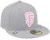 San Francisco Giants MLB22 Mothers Day 59FIFTY Grey Fitted - New Era