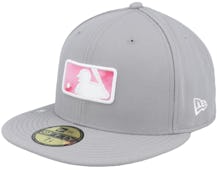 MLB Logo MLB22 Mothers Day 59FIFTY Grey Fitted - New Era