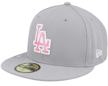 Los Angeles Dodgers MLB22 Mothers Day 59FIFTY Grey Fitted - New Era