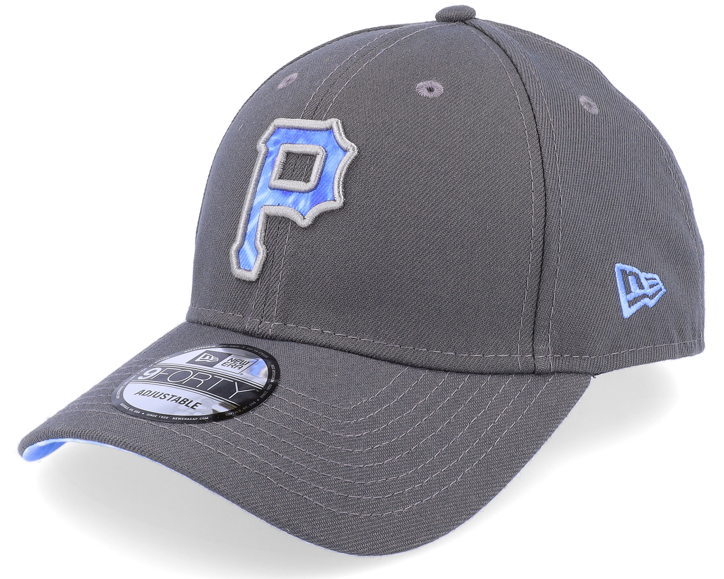 Fan Favorite MLB Charcoal Basic Adjustable Hat, Pittsburgh Pirates