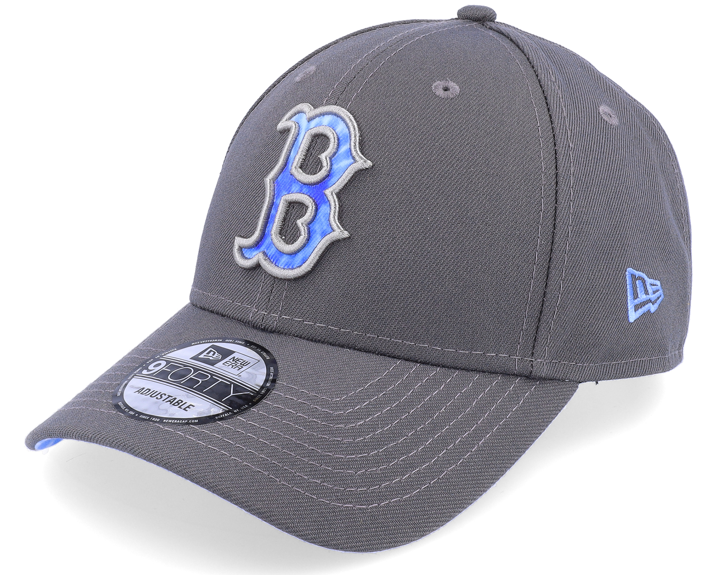 Official New Era Boston Red Sox MLB Father's Day Graphite 9FORTY