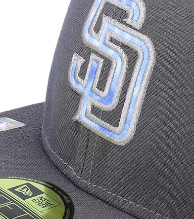 San Diego Padres MLB22 Fathers Day 59FIFTY Charcoal Fitted - New Era