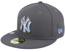 New York Yankees MLB22 Fathers Day 59FIFTY Charcoal Fitted - New Era