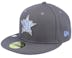 Houston Astros MLB22 Fathers Day 59FIFTY Charcoal Fitted - New Era