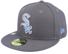 Chicago White Sox Sox MLB22 Fathers Day 59FIFTY Charcoal Fitted - New Era