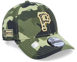 Pittsburgh Pirates Armed Forces Day 9FORTY Camo Adjustable - New Era