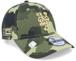 New York Mets Armed Forces Day 9FORTY Camo Adjustable - New Era