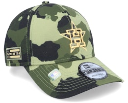 Houston Astros Armed Forces Day 9FORTY Camo Adjustable - New Era