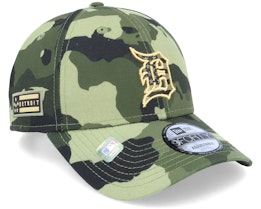 Detroit Tigers Armed Forces Day 9FORTY Camo Adjustable - New Era