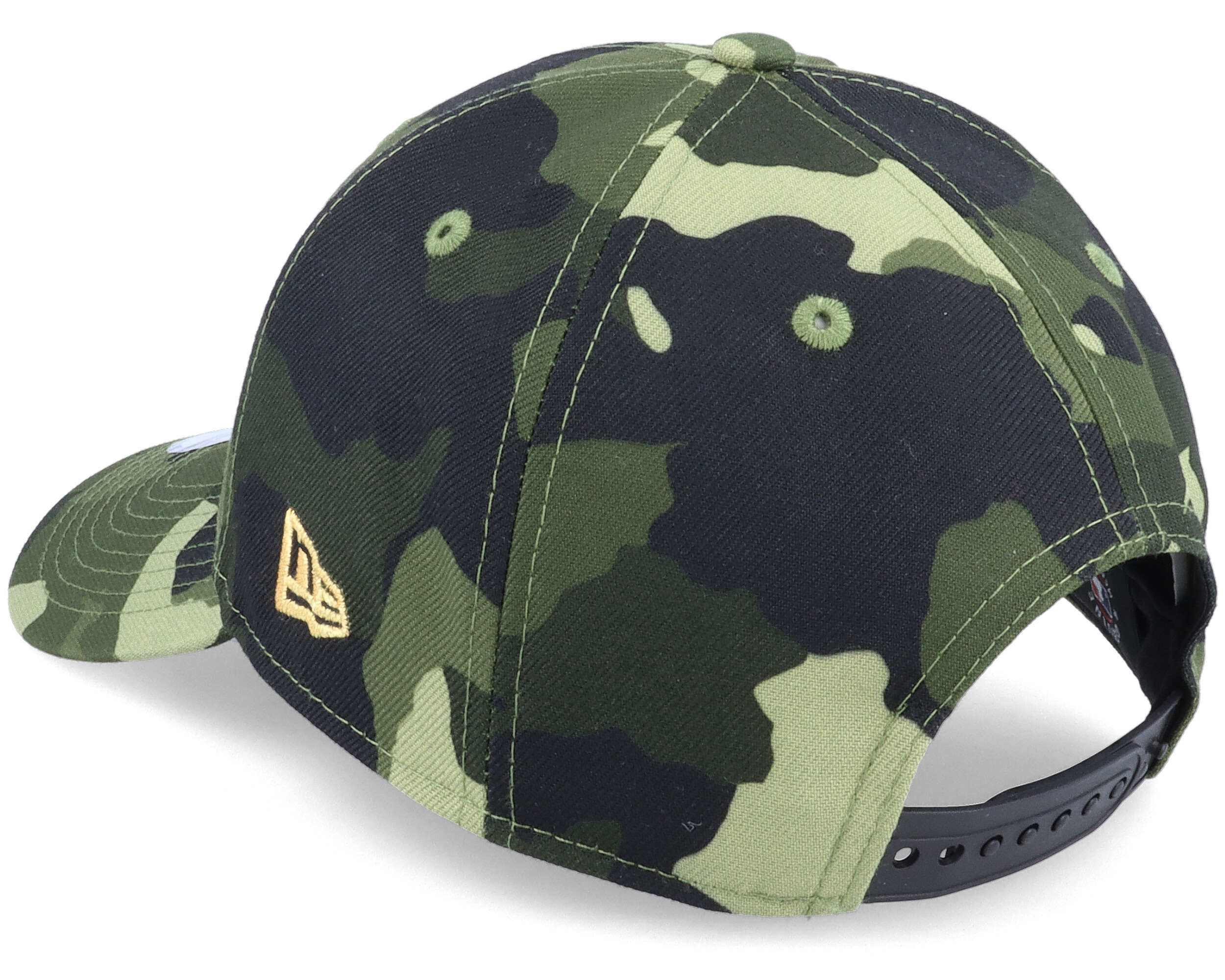【New Era】 ★ OUTDOOR LABEL MILITARY HAT ★ CAMO New Era - Camo 9FORTY® A-Frame Trucker Cap new york yankees
