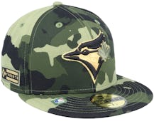 Toronto Blue Jays Armed Forces Day 59FIFTY Camo Fitted - New Era