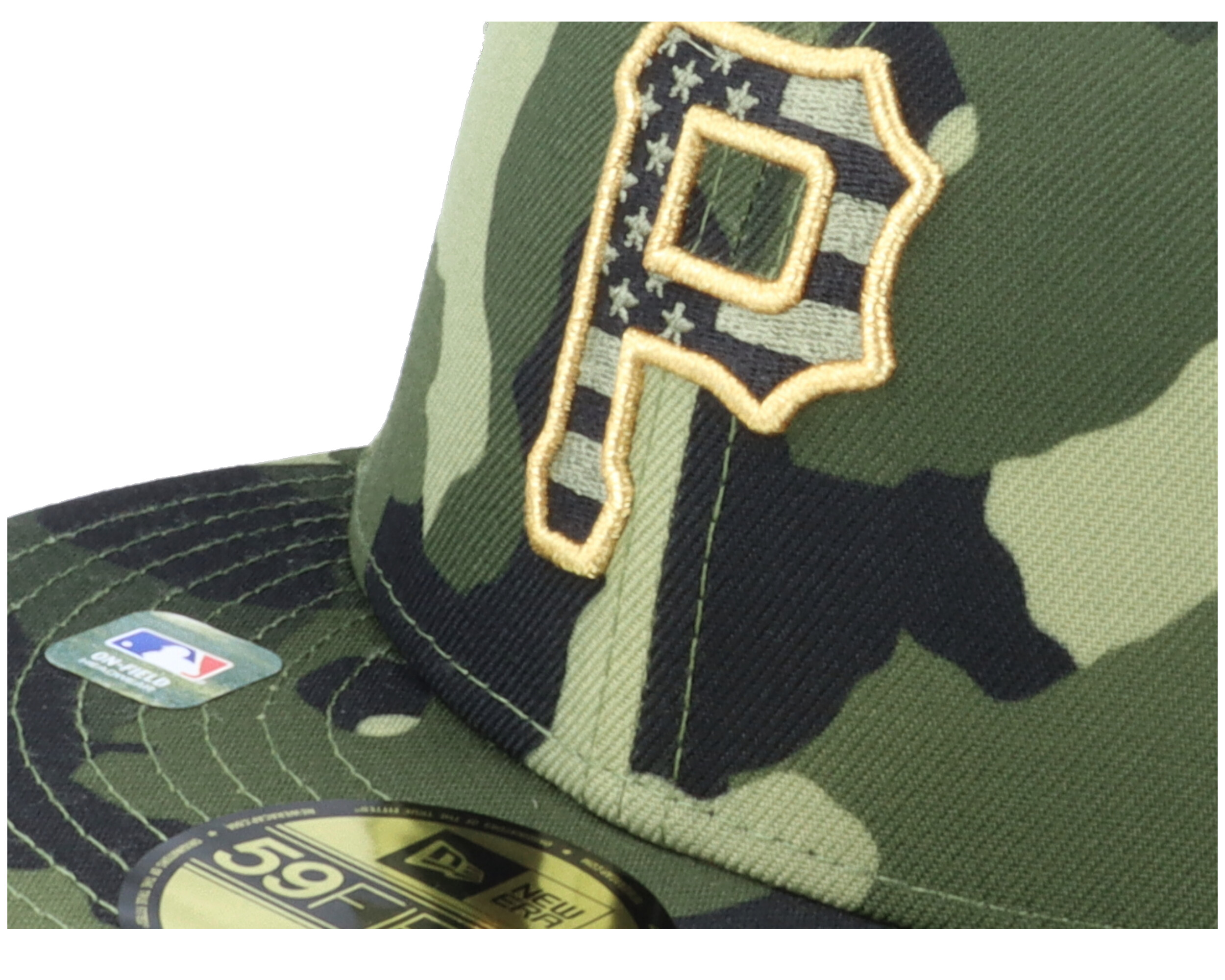 Pittsburgh Pirates Armed Forces Day 59FIFTY Camo Fitted - New Era