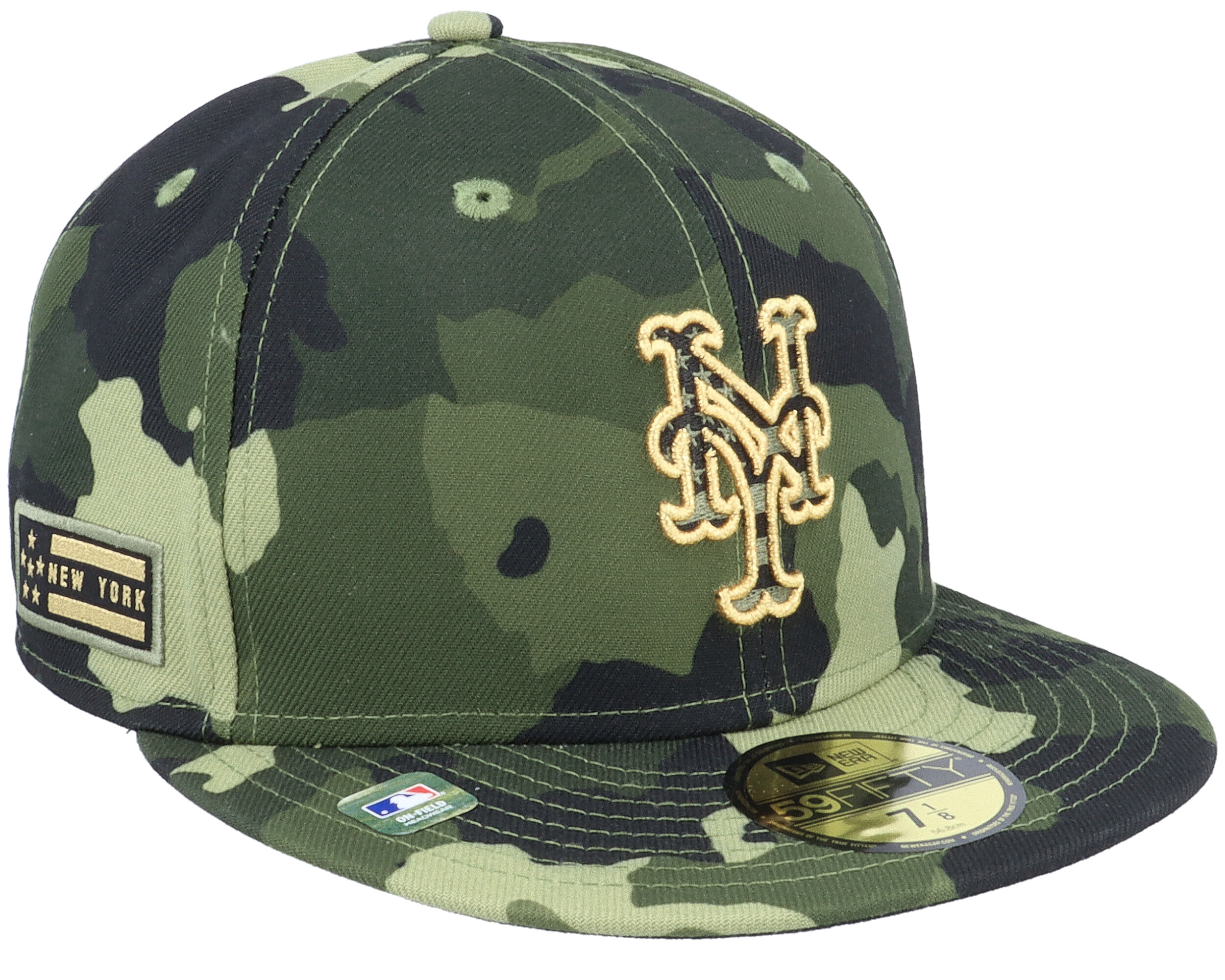 New York Mets Armed Forces Day 59FIFTY Camo Fitted - New Era cap ...