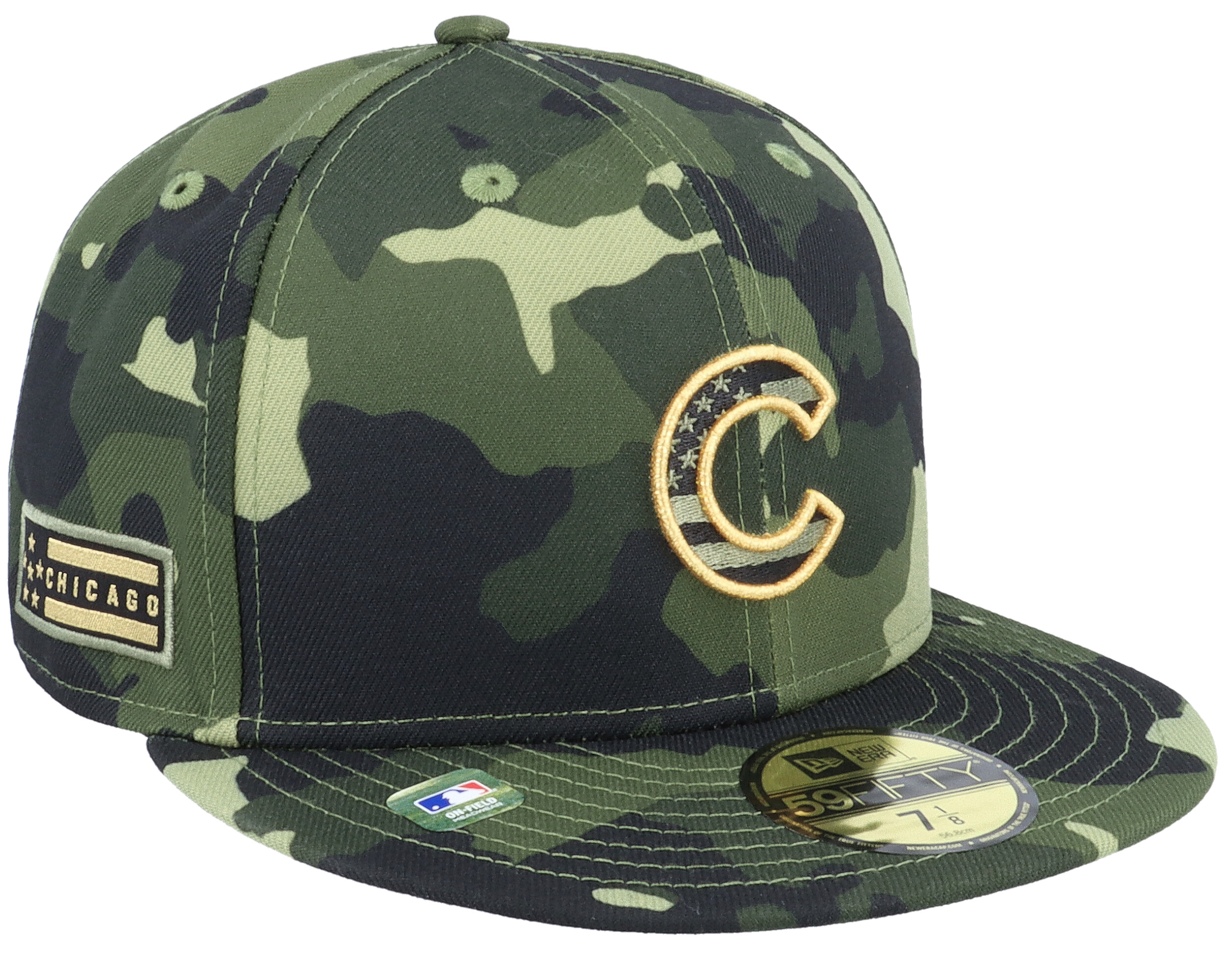 cubs camo hat