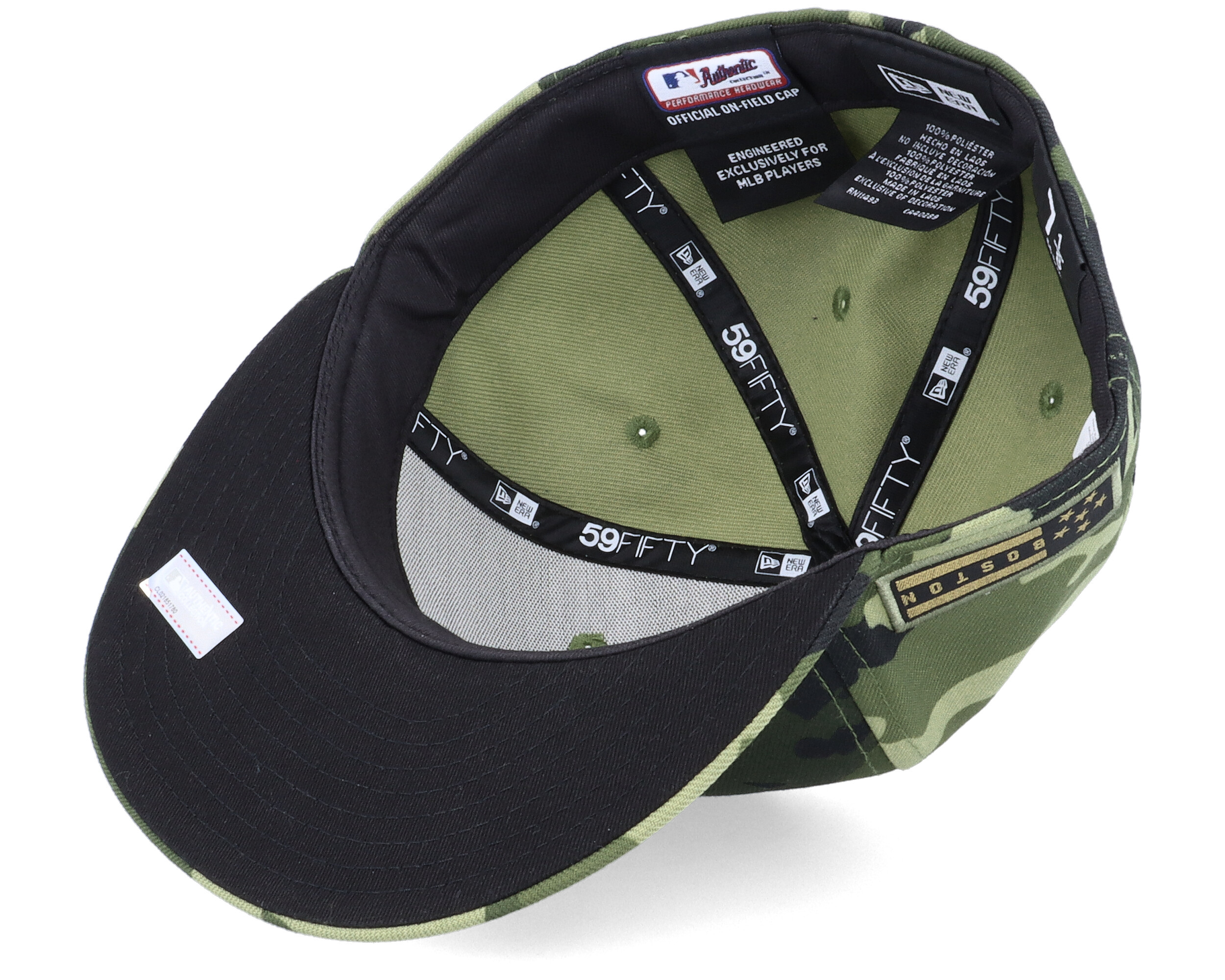 Boston Red Sox Armed Forces Day 59FIFTY Camo Fitted
