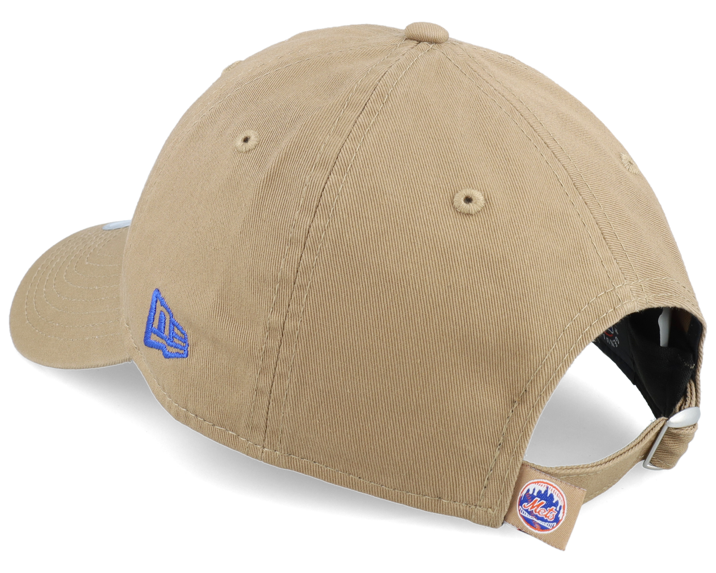 New York Mets MLB Core Classic 9TWENTY Khaki Dad Cap - Main Image