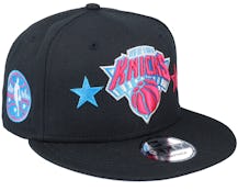 New York Knicks NBA22 All Star Game Starry Black Snapback - New Era