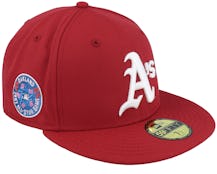 Oakland Athletics Transmission 59FIFTY Fishhk 87 Asg Red Fitted - New Era
