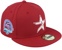 Houston Astros Rhubarb Delight 59FIFTY Burgundy Fitted - New Era