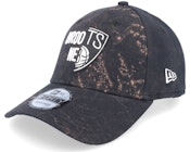 Brooklyn Nets Washed Pack 9FORTY Black Adjustable