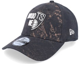 Brooklyn Nets Washed Pack 9FORTY Black Adjustable - New Era