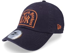 New York Yankees Wash Canvas 9TWENTY Navy Dad Cap - New Era
