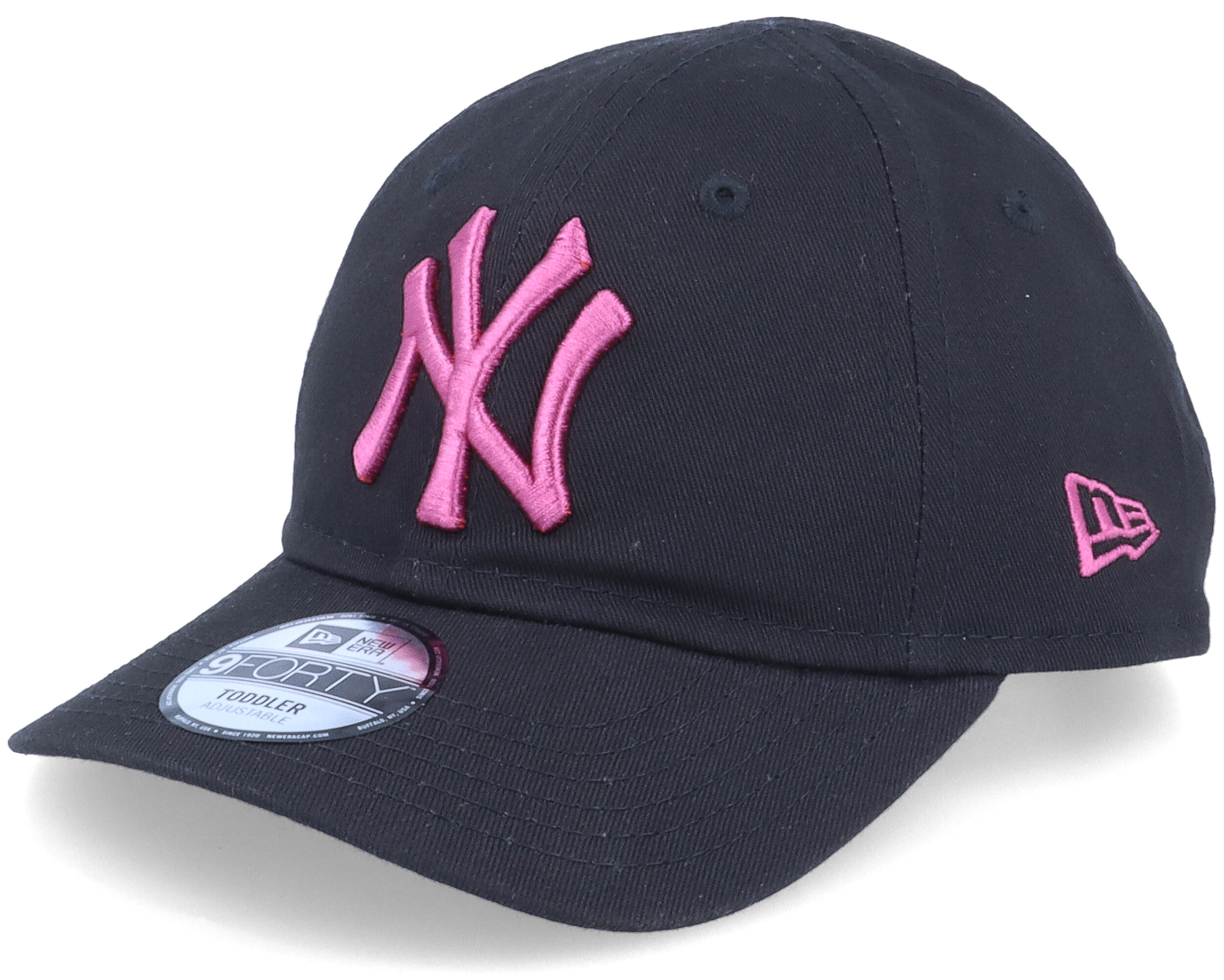 Kids New York Yankees Toddler League Essential 9FORTY Black/Pink ...