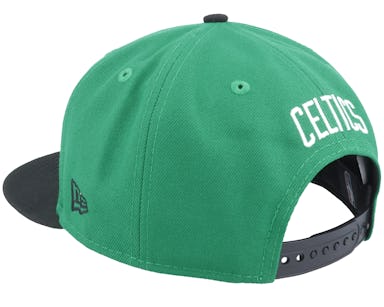 Boston Celtics Team Wordmark 9FIFTY Green/Black Snapback - New Era