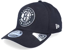 Brooklyn Nets Team Colour 9FIFTY Black Adjustable - New Era