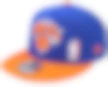 New York Knicks Team Arch 9FIFTY Royal/Orange Snapback - New Era