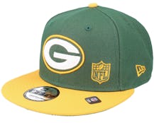 Green Bay Packers Team Arch 9FIFTY Green/Yellow Snapback - New Era