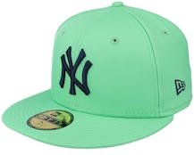 New York Yankees League Essential 59FIFTY Green Fitted - New Era