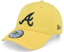 Atlanta Braves Essential 9TWENTY Yellow Dad Cap - New Era