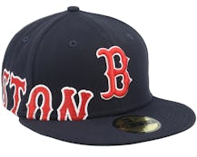 Boston Red Sox Quick Turn Side Split 59FIFTY Black Fitted - New Era