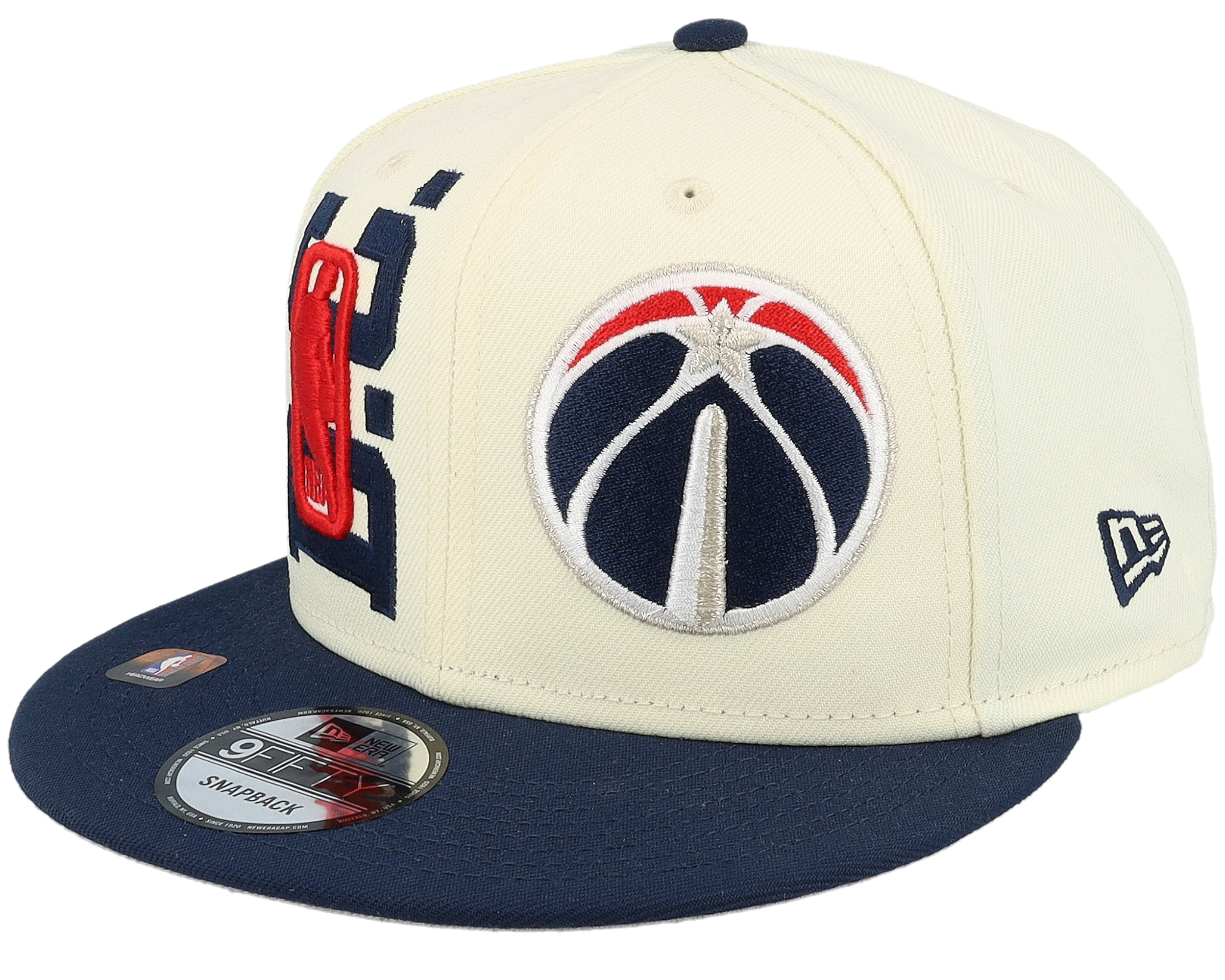 Washington Wizards NBA Draft 9FIFTY White/Navy Snapback - New Era keps ...