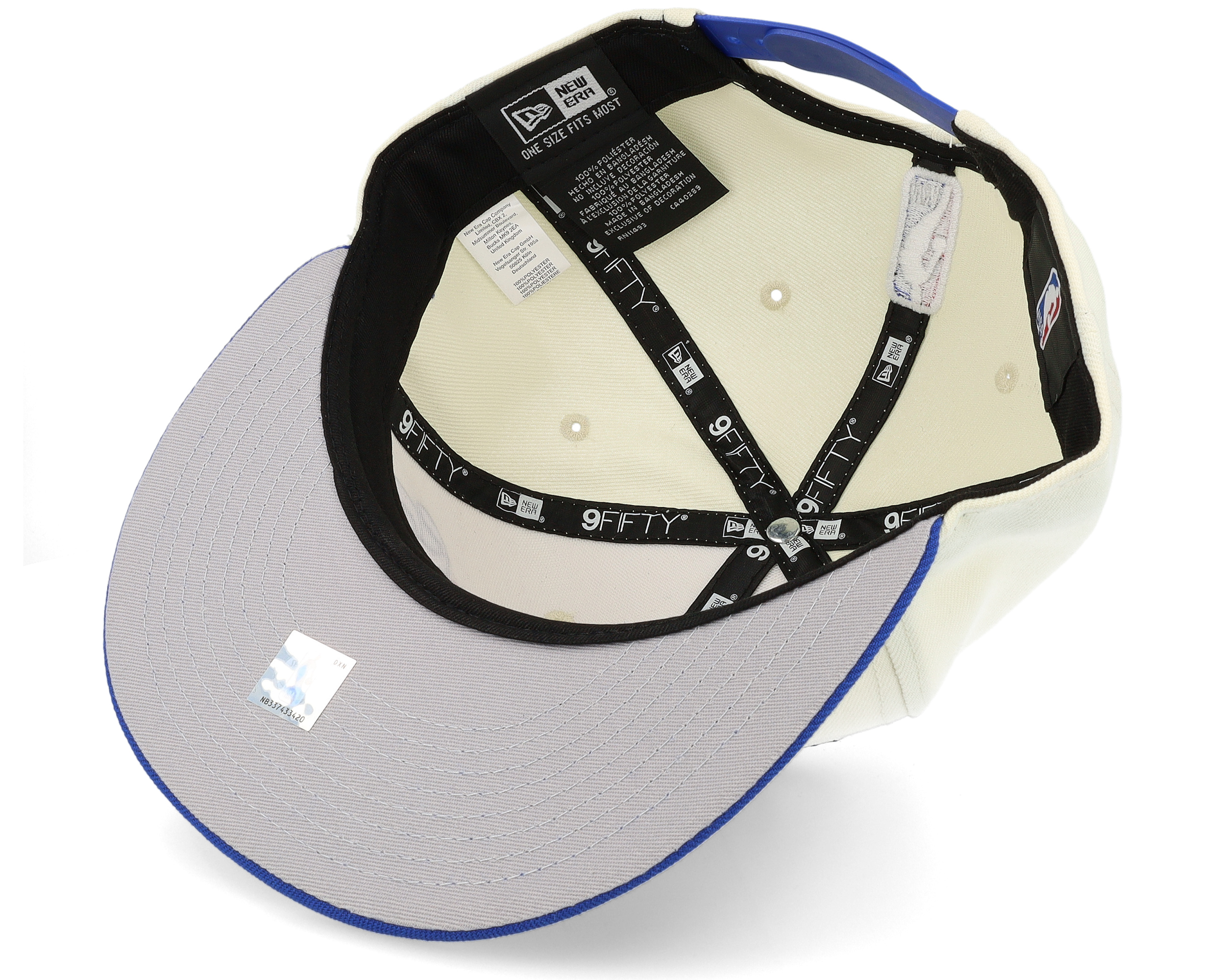 Philadelphia 76ers NBA Draft 9FIFTY White/Royal Snapback - New Era