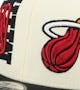 Miami Heat NBA Draft 9FIFTY White/Black Snapback - New Era