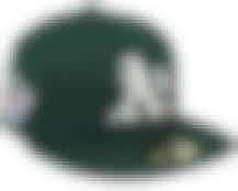 Oakland Athletics Quick Turn Team Heart 59FIFTY Green/White Fitted - New Era