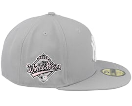New York Yankees Pink Undervisor 59FIFTY Grey Fitted - New Era