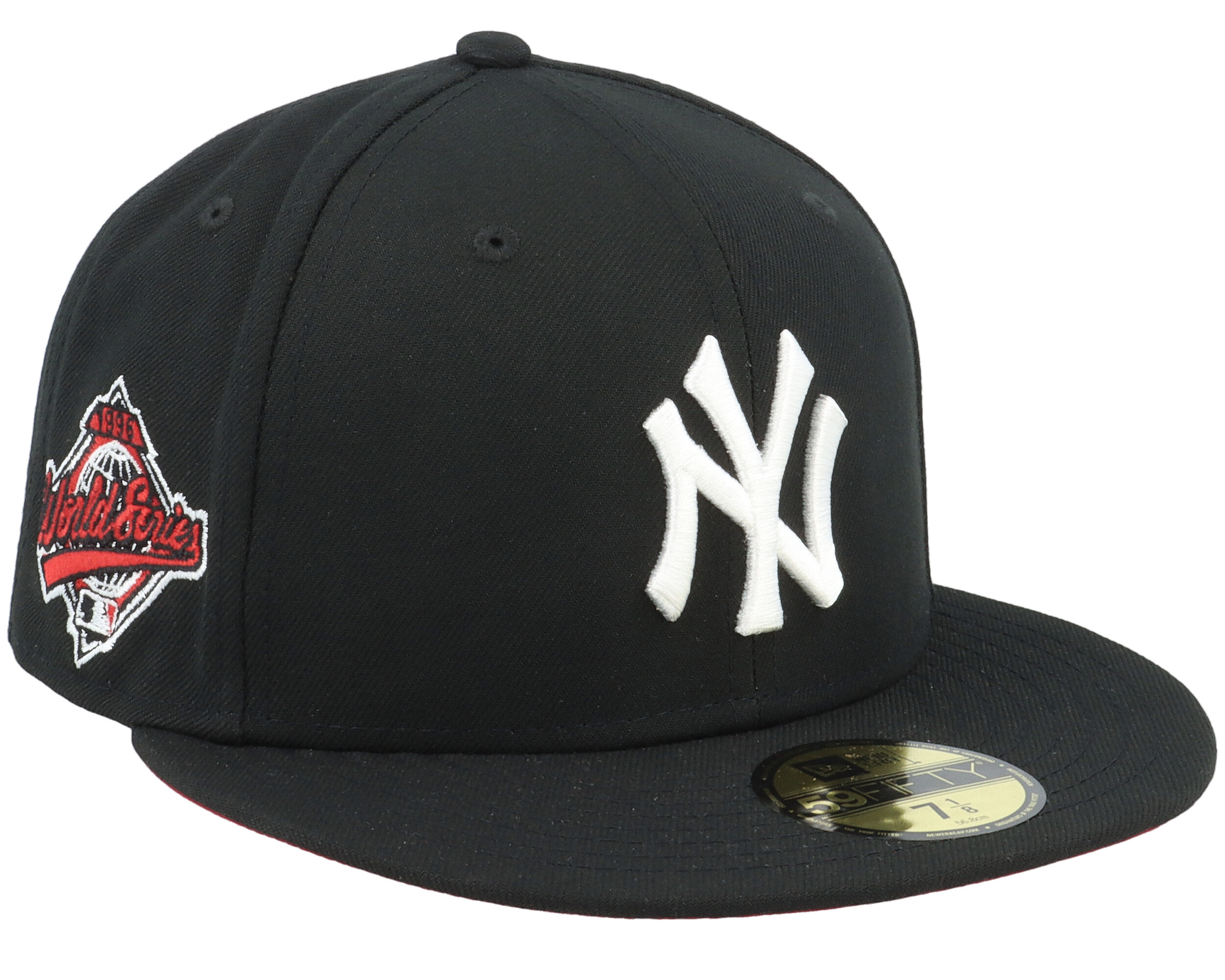 New York Yankees New Era Scarlet Undervisor 59FIFTY Fitted Hat