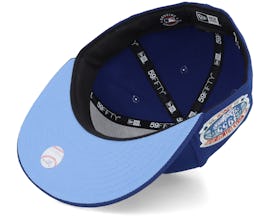Los Angeles Dodgers Ice Blue Undervisor 59FIFTY Royal Fitted - New Era