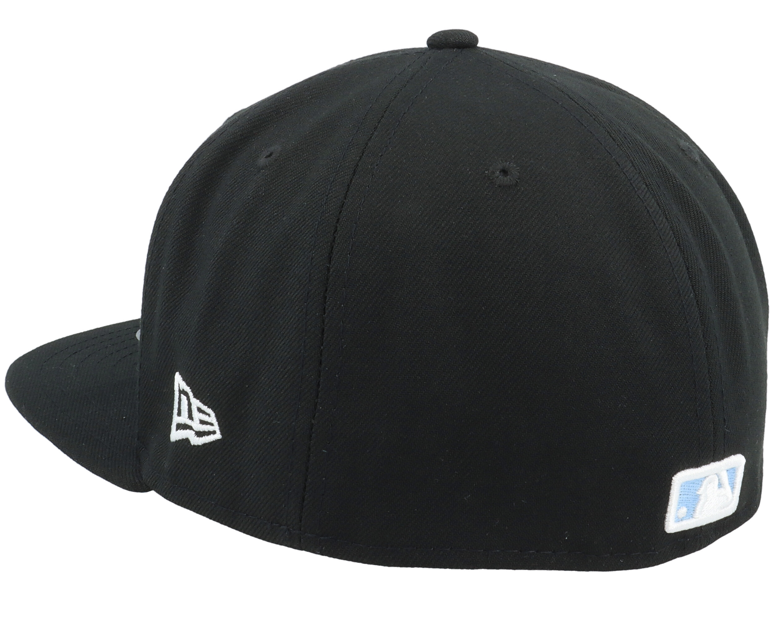 Los Angeles Dodgers Ice Blue Undervisor 59FIFTY Black Fitted