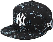 Hatstore Exclusive x New York Yankees Glow In The Dark 9FIFTY Black Snapback - New Era