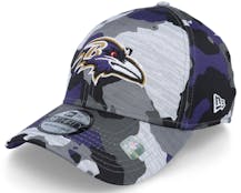 Baltimore Ravens NFL22 Training 39THIRTY Camo Flexfit - New Era