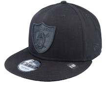 Las Vegas Raiders NFL Bob 9FIFTY Black/Black Snapback - New Era