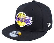 Los Angeles Lakers NBA 9FIFTY Black Snapback - New Era