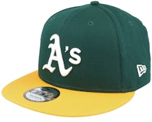 Oakland Athletics MLB 9FIFTY Green/Yellow Snapback - New Era